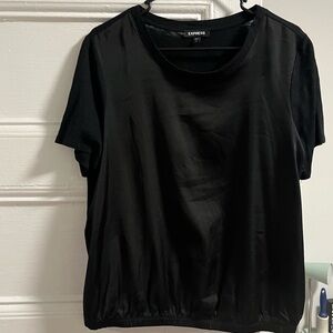 Express Satin Front Top